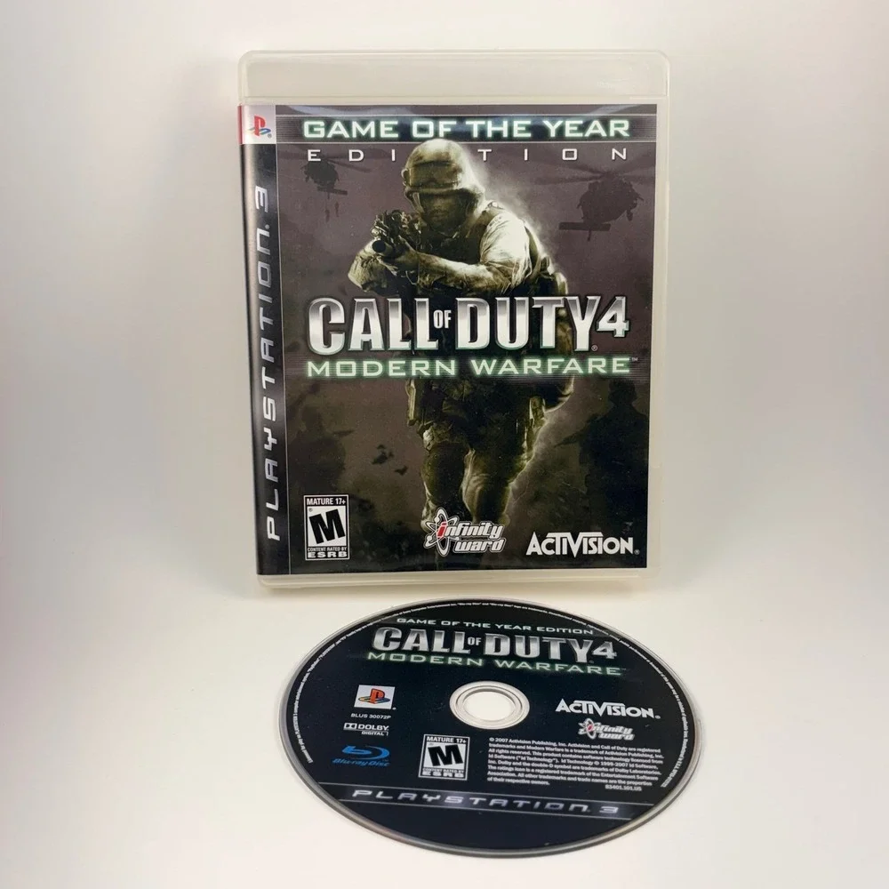 Call of Duty 4 Modern Warfare Game of the Year Edition PS3 Sony PlayStation 3
